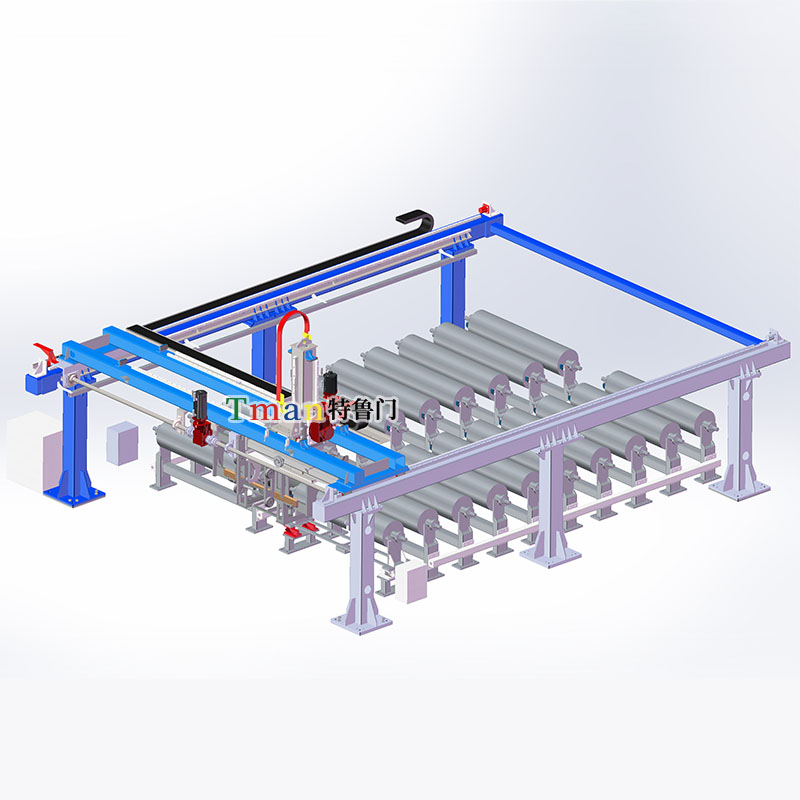 空卷辊搬运桁架机械手